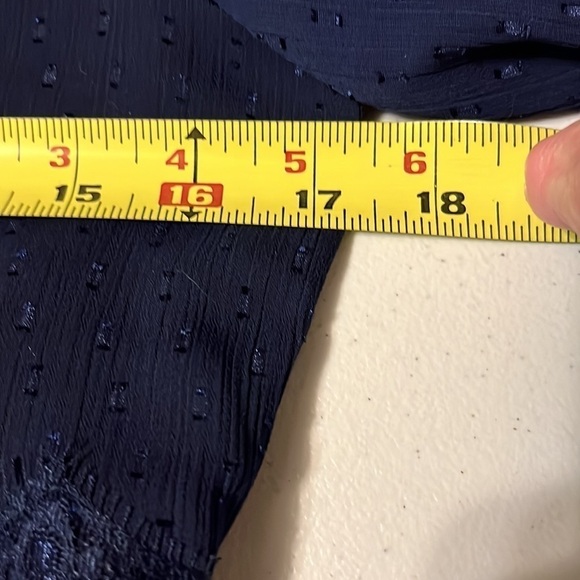 Mason & Belle navy empire waist top. small - Picture 6 of 10